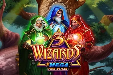 Mega Fire Blaze: 3 Wizards — Playtech